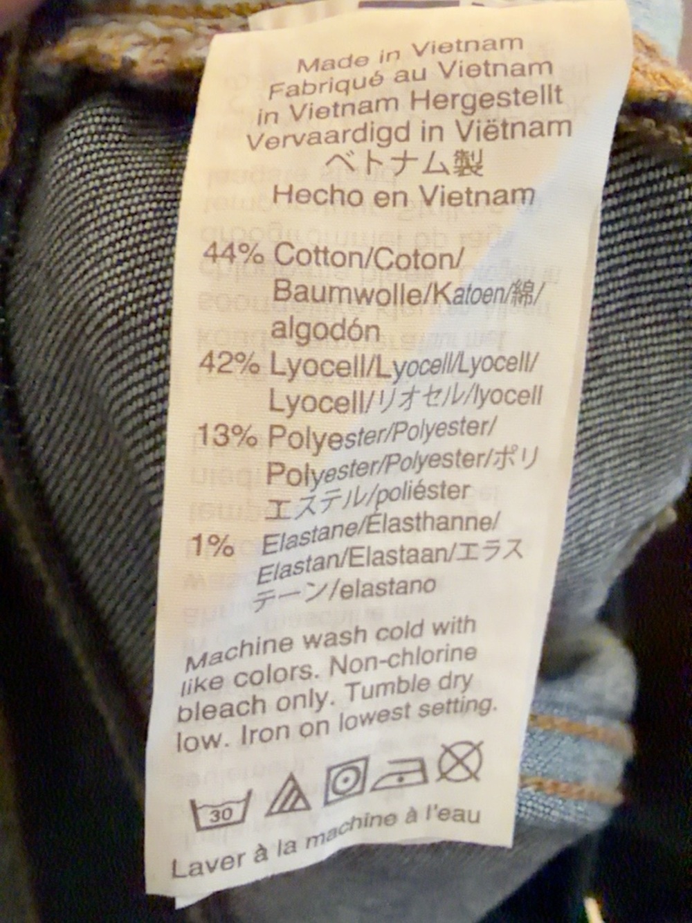 Madewell 9” Mid-Rise Skinny Jeans Size 26 Dark Wash Stretch Denim - Picture 7 of 8